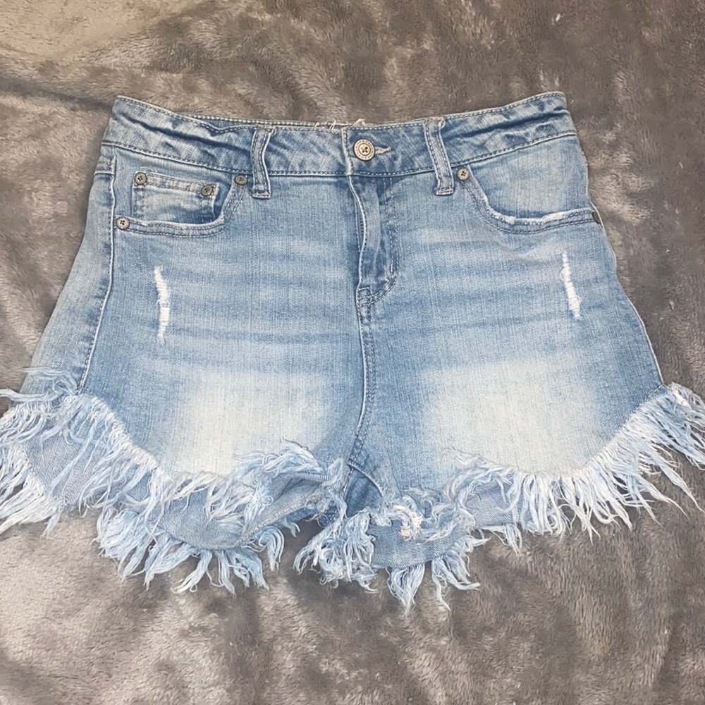 High waisted altar’d state Jean shorts